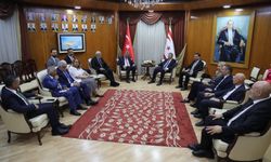 TBMM heyeti Üstel'le görüştü