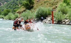 Türkiye Rafting Şampiyonası'nın 3'üncü ayağı Çatak'ta başladı