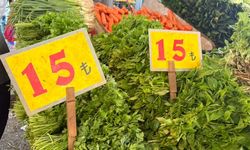 Vatandaş yeşillikte markete yöneldi
