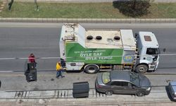 Vatandaşa güzel koksun diye çöp konteynerleri yıkanıyor