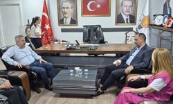 Kıratlı'dan, Mezitli teşkilatına ziyaret