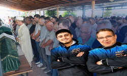 Yalova'da TIR yıkarken elektrik akımına kapılarak ölen baba ile oğlu toprağa verildi