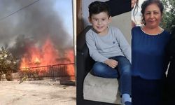 Anneanne ve torunu yangında öldü