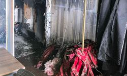 Gelinlikçi mağazası kundaklandı; kadın işletmecinin şikayetçi olduğu eşi gözaltına alındı