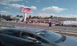 Ankara'da midibüs ile kamyon çarpıştı; 1 ölü, 16 yaralı