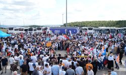 15 Bin AK Partili Ankara yolunda