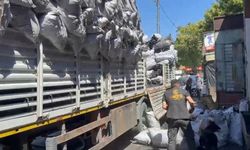 Kömürlerin arasında 1,5 kilo esrar ele geçirildi