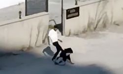 Kadını tekme tokat dövdü!