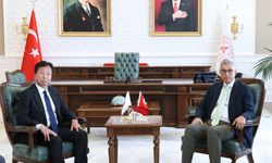 Bakan Memişoğlu, Japonya Temsilciler Meclisi Üyesi Masaki Ogushi ile bir araya geldi