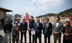Balıkesir Sındırgı'da depremzedeler için 305 konutun kurası çekildi