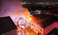 Bursa'da yumurta işletmesinde yangın