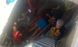 Bodrum'da 5 metre derinliğindeki havuzun makine dairesine düşen kişi kurtarıldı