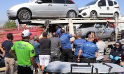 Çekicisi ile kamyonet çarpıştı; 2 yaralı