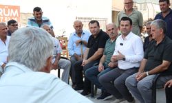Beşikçi; muhtarlar ve vatandaşlarla bir araya geldi