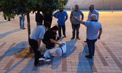 Hastane yakınındaki kazaya doktor duvardan atlayarak müdahale etti
