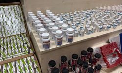 11 milyon liralık kaçak steroid operasyonu