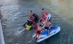 Jet ski, köprünün ayağına çarptı 1kişi yaşamını yitirdi