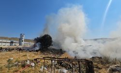 Organize Sanayi Bölgesi’nde fabrikanın atık malzeme bölümünde yangın