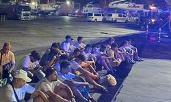 25 kaçak göçmen ile 2 organizatör yakalandı