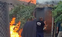 Mersin'de ailesiyle tartışıp, evini yakan şüpheli gözaltında