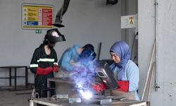 Mersin’de 'Kaynak Kursu'nu bitirenlerin 128’i iş sahibi oldu