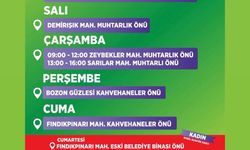Mezitli’de mobil kuaför hizmeti sürüyor