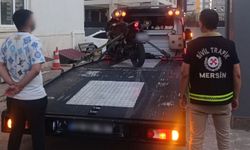 Mersin sahilini piste çeviren sürücünün ehliyeti daimi iptal edildi