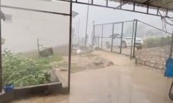 Osmaniye’de 32 derece sıcakta sağanak, dolu ve fırtına