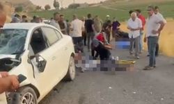 Otomobille çarpışan motosikletteki 2 kişi öldü