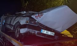 Otomobil takla attı: 1 yaralı