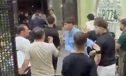 Pizzacıda iki grup arasında kavga