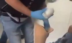 Protez bacağının içinden yasaklı madde çıktı