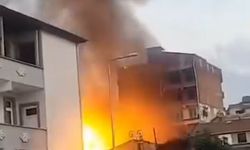 Samsun’da bir depoda yangın