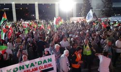 Srebrenitsa'dan yola çıkan 'Filistin Konvoyu' Konya’da
