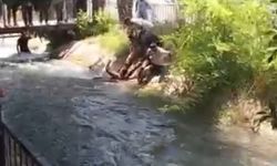 Tarsus'ta sulama kanalına düşen çocuk kurtarıldı