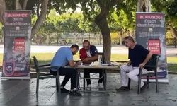 Silifke’de 1964 üye için stant açıldı