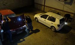 Trabzon’da İlçe Emniyet Müdürlüğü bahçesine hava aracı düştü; 4 araç hasar gördü