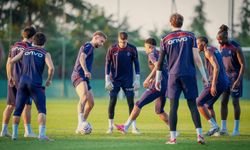 Trabzonspor, Ferencvaros maçı hazırlıklarını tamamladı