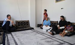 Başkan Yıldız’dan kazada yaralanan Aksaç ailesine ziyaret