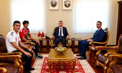 Vali Toros Hamza Zopalı'yı kabul etti