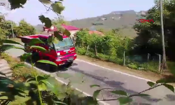 Giresun'da helikopter düştü