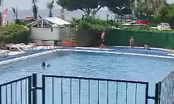 Mersin'de boğulma tehlikesi geçiren çocuğu görevli kurtardı