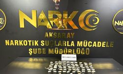 535 Gram metamfetamini 64 parçada yuttular