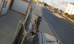 Yeni aldığı motosikletle kaza yapan Utku öldü; o anlar kamerada