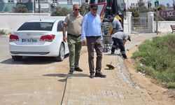 Yumurtalık’ta yollar, kaldırımlar ve merdivenler yenileniyor