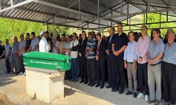 Girne açıklarındaki gemi kazasında hayatını kaybeden kişi, toprağa verildi