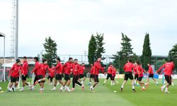 A Milli Takım, Fransa karşılaşması öncesi taktik çalıştı