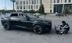 Anahtarı üzerinde unutulan aracı çalan 4 çocuk yakalandı