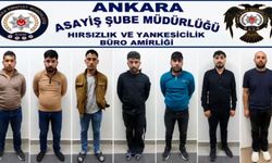 Hırsızlık şebekesi çökertildi: 7 şüpheli tutuklandı