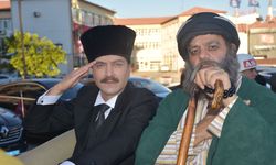 Atatürk'ün Sivas'a gelişi temsili olarak canlandırıldı